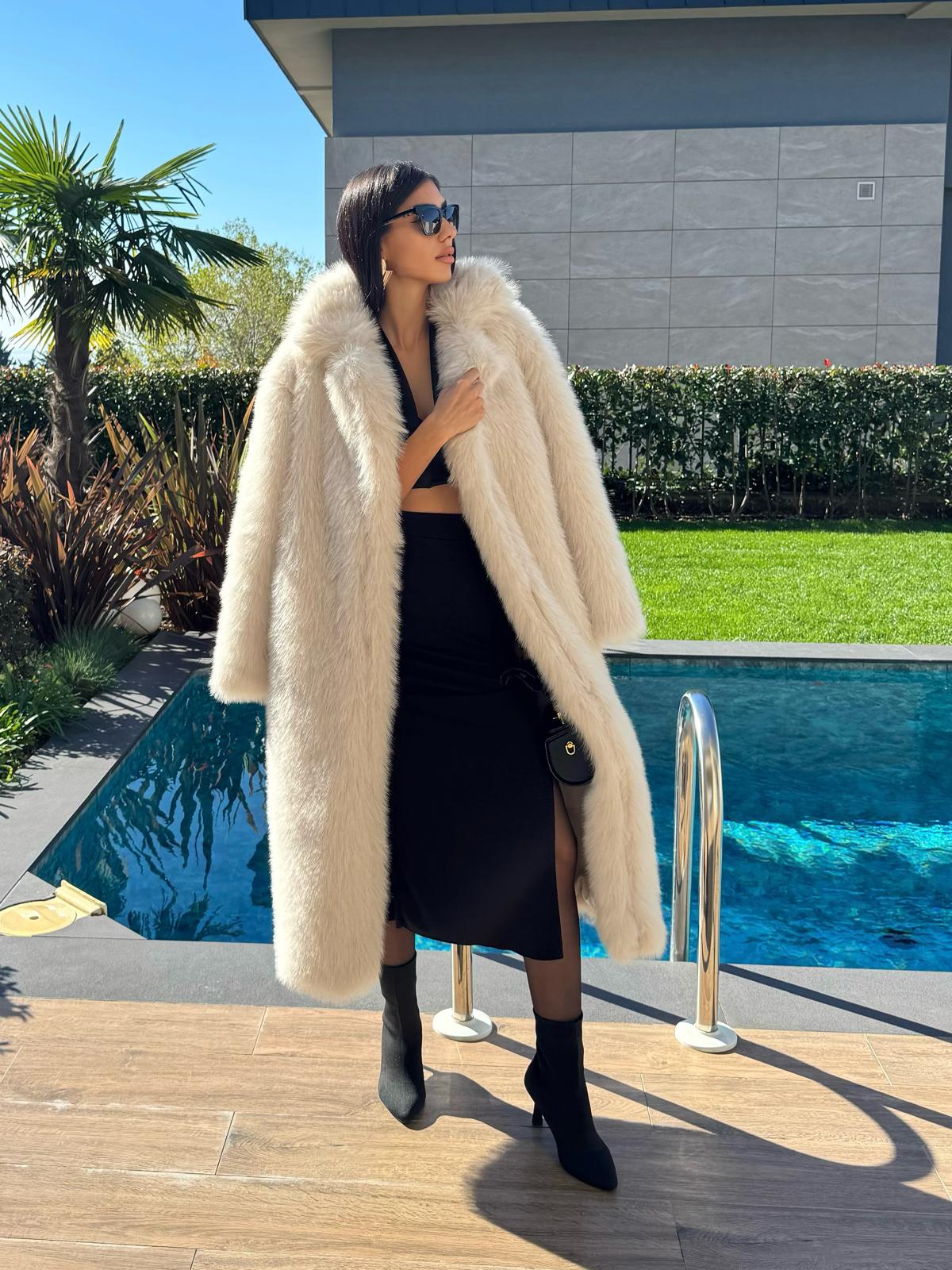 Uzun Premium Kalite Kürk Taş