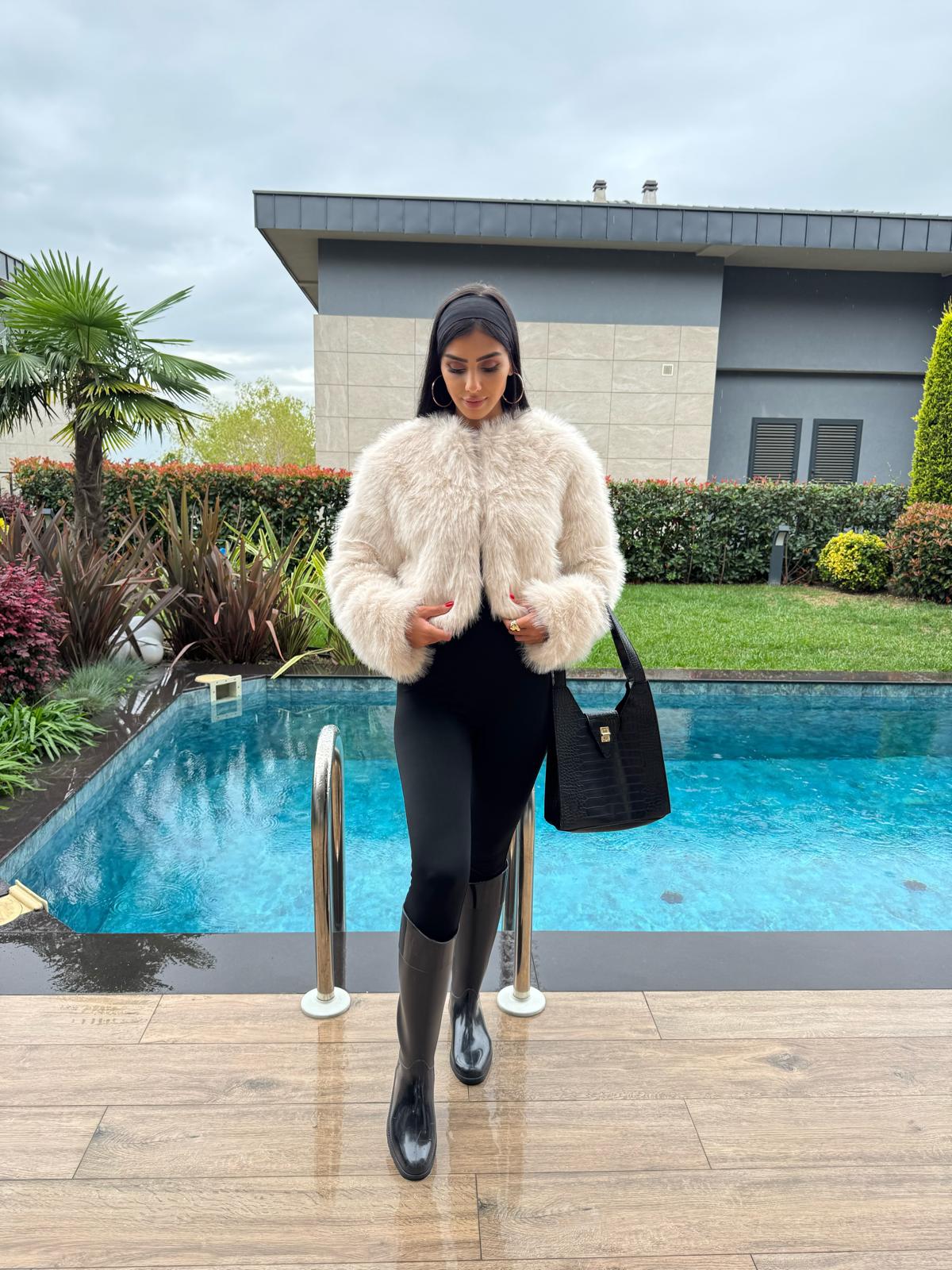 Kısa Suni Kürk Ceket