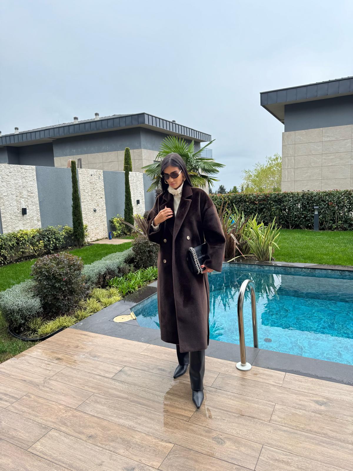 Premium kalite Peluş Kaban-Kahve