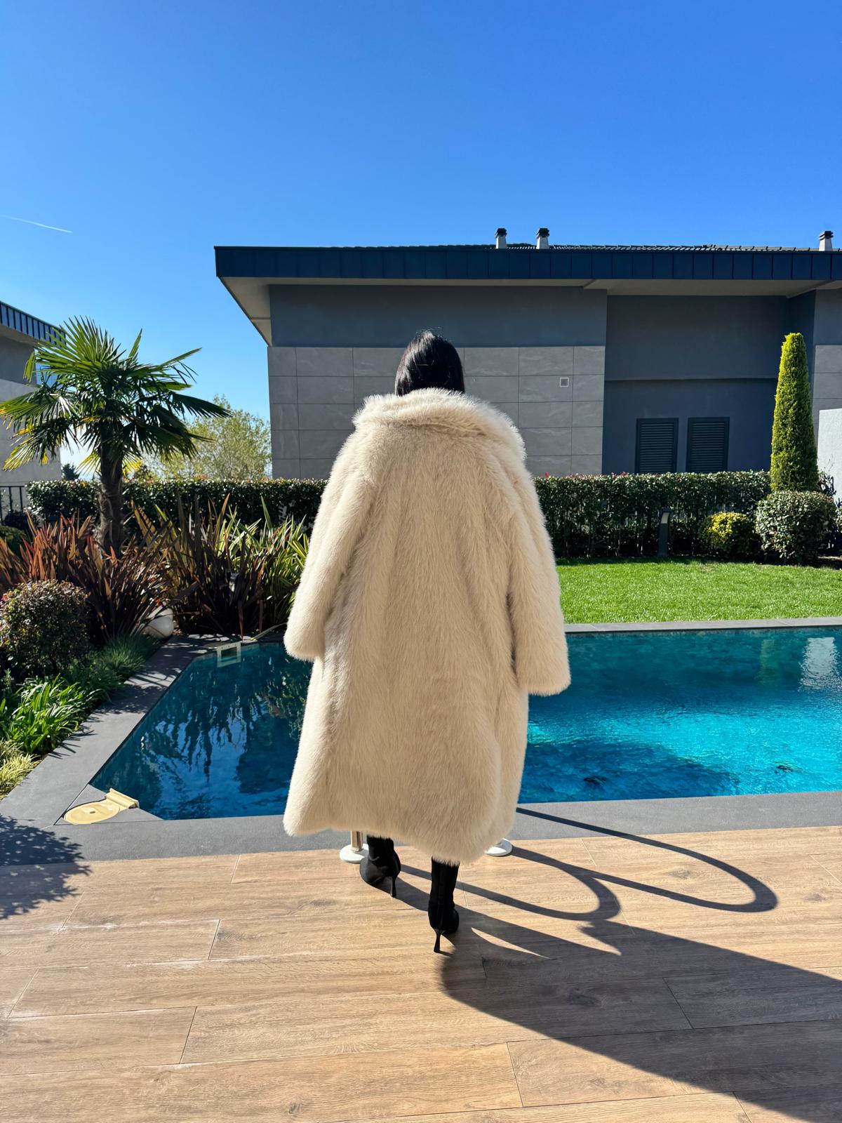 Uzun Premium Kalite Kürk Taş