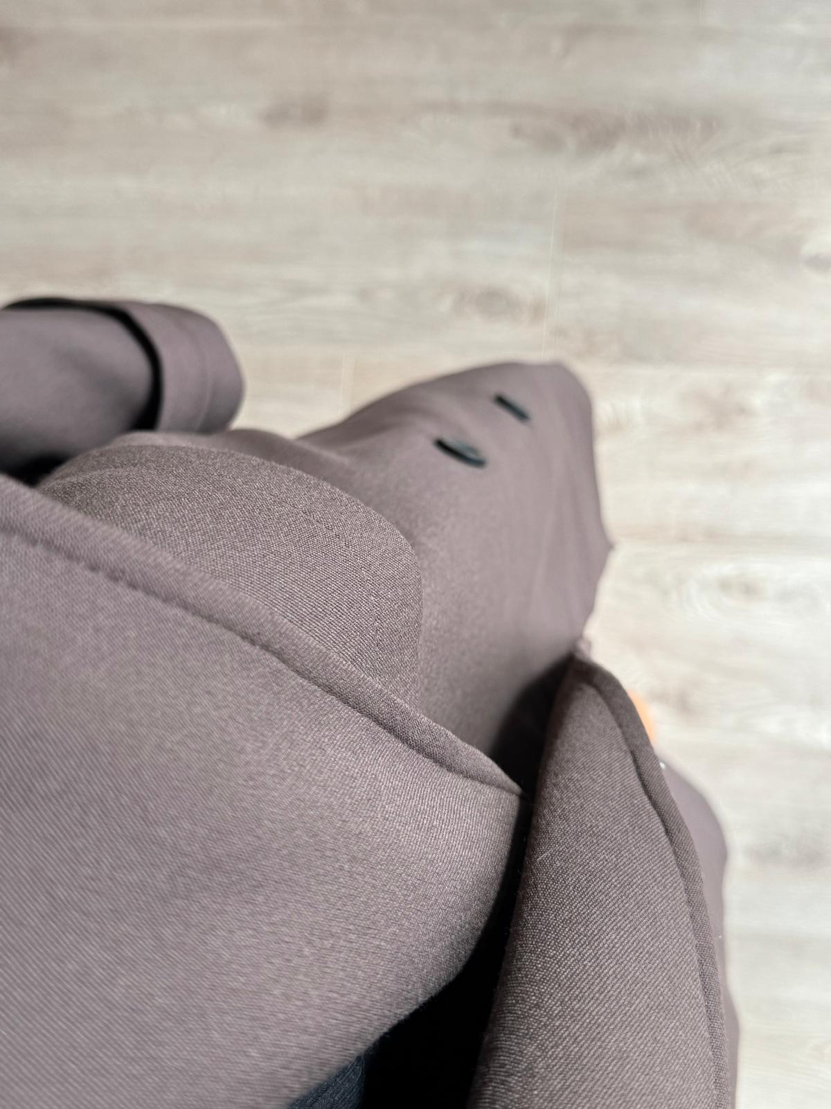 Premium Kalite Poliviskon Kumaş Acı Kahve