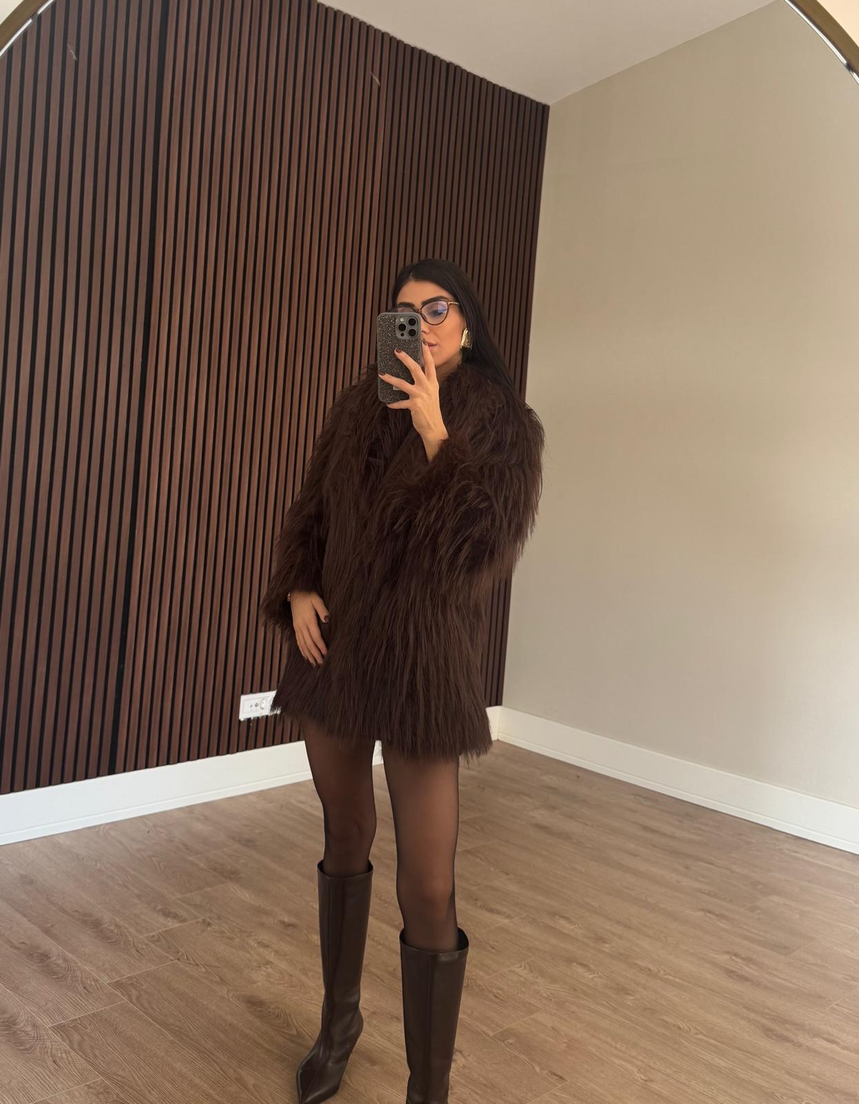 Uzun Tüylü Kürk Acı Kahve