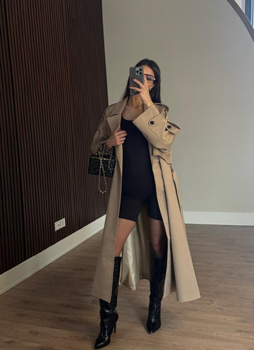 Premium Kalite Poliviskon Kumaş Camel