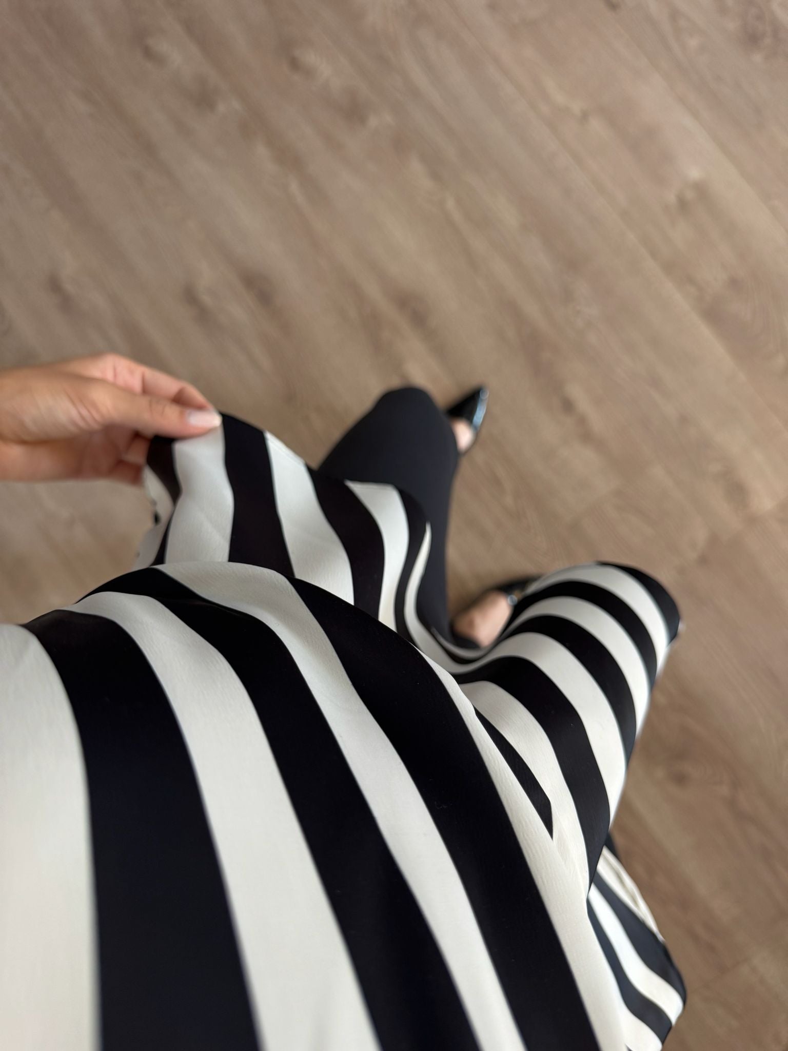 Premium Seri Tek Omuz Saten Bluz